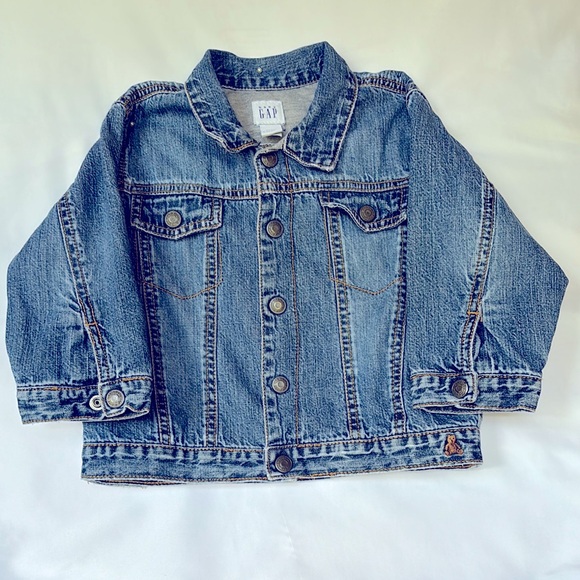 GAP Other - VINTAGE 2003 LIKE NEW !! BABY GAP INFANT DENIM JACKET 18-24 MONTHS